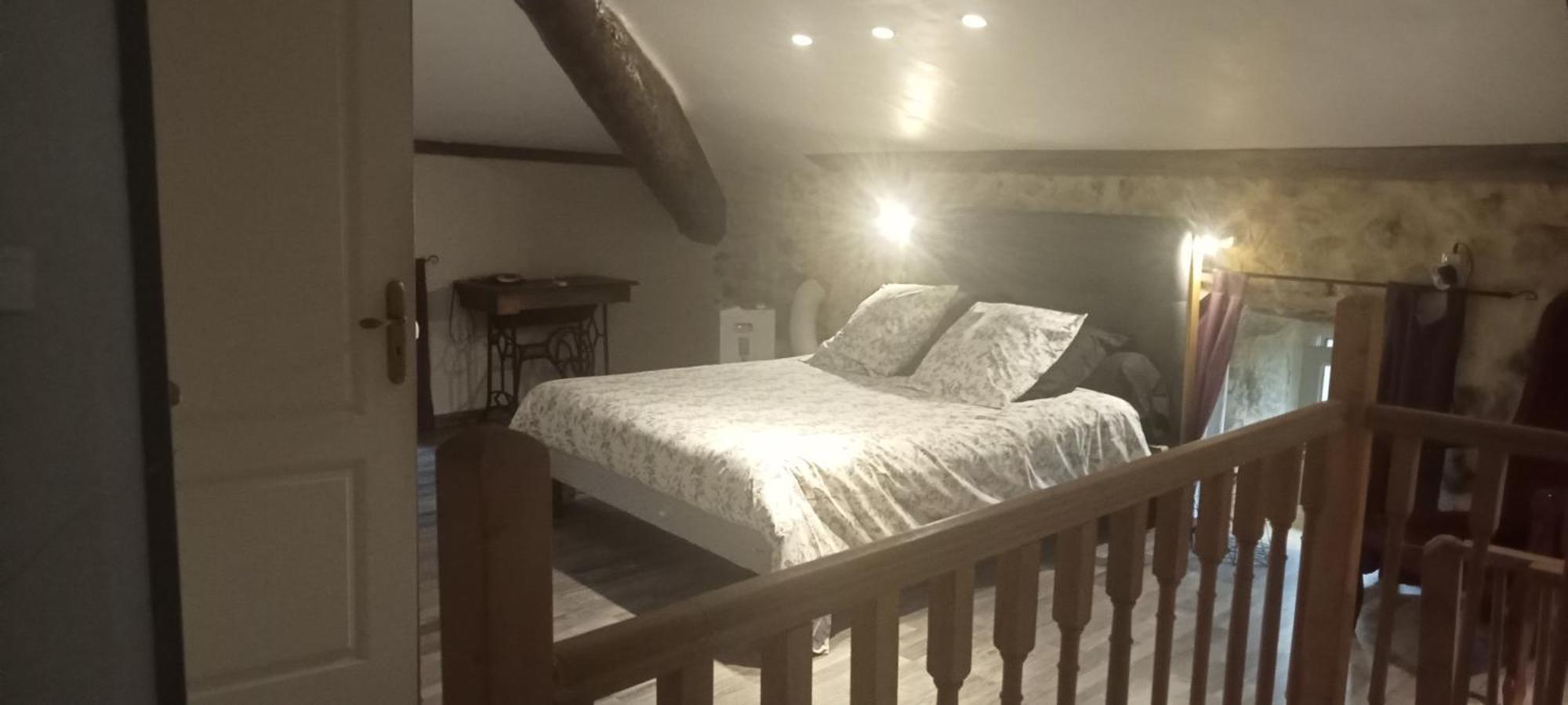 La Dame Blanche Bed & Breakfast Saint-Maurice-dʼIbie Eksteriør bilde